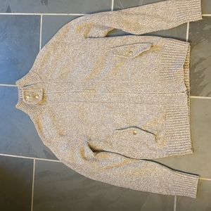 Banana Republic sweater jacket - double zip